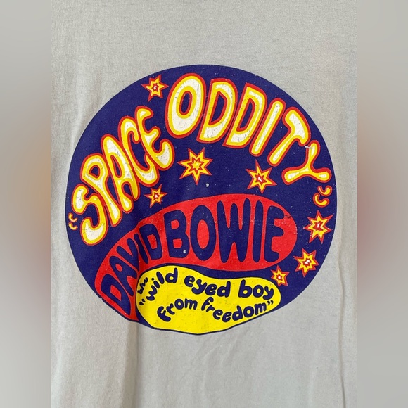 David Bowie Space Oddity Tee | Indie Sleaze • Vintage Rock • Festival Core Small - Picture 6 of 6